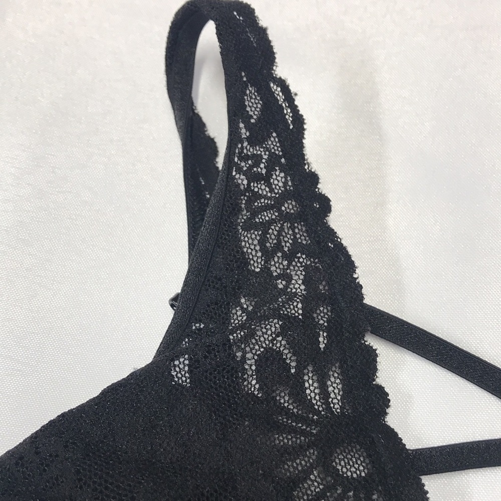 PINK Lace Bralette - Picture 3 of 7